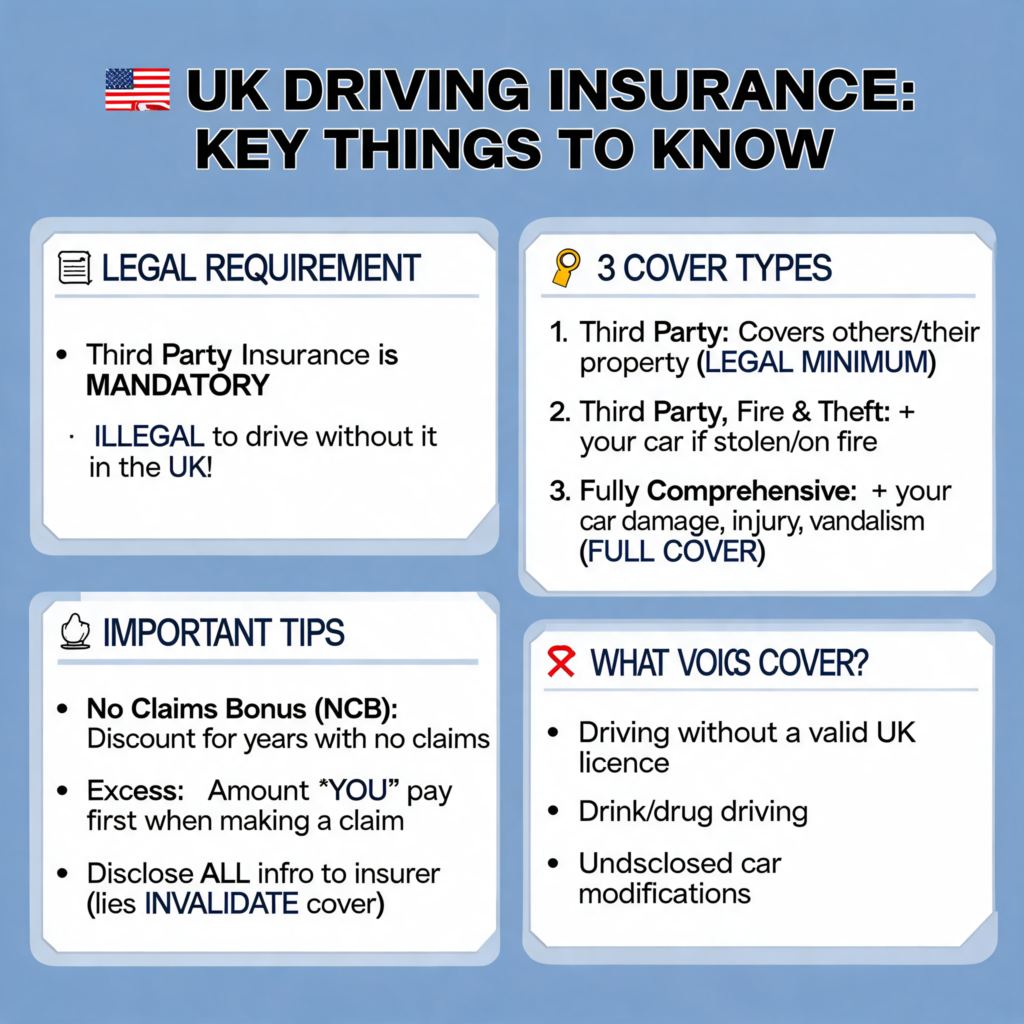 uk driving insurance and using a steering wheel knob